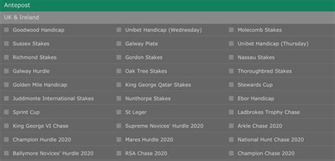 bet365 ante post rules.